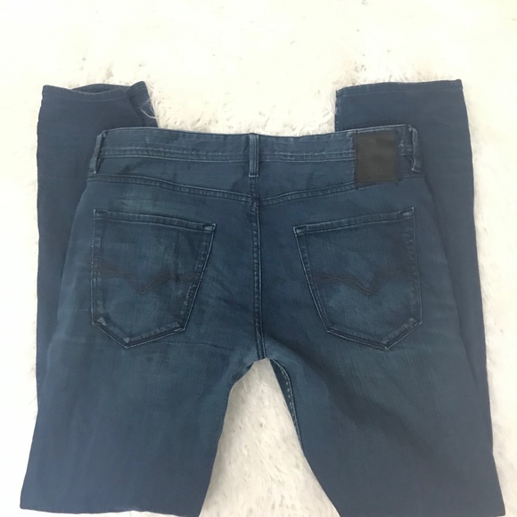 Guess Robertson slim tapered jeans dark 34/33 - Picture 6 of 6
